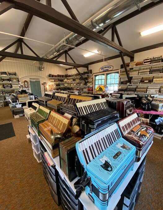 The New England Accordion Connection & Museum Company in North Canaan, Ct !!