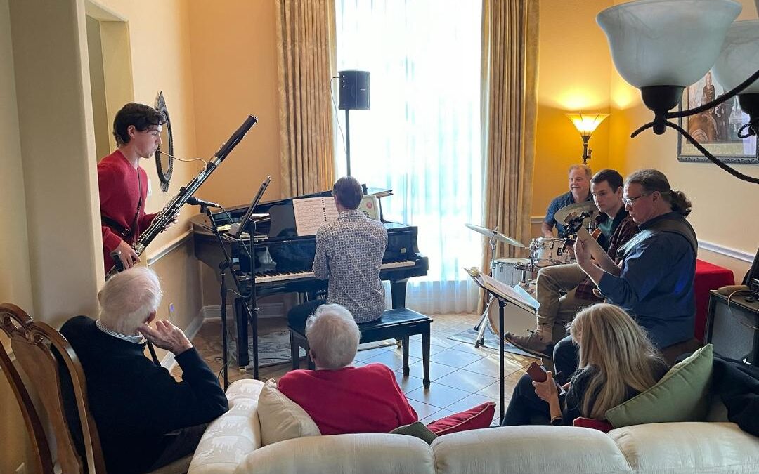 Happy Music Center’s Ambassador, Lori Beth Wisian-Brooke, in Austin, TX